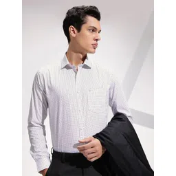 INVICTUS Men Premium Slim Fit Printed Pure Cotton Formal Shirt-picture-20