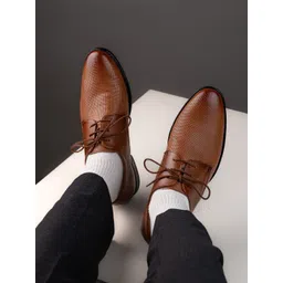 INVICTUS Men Round Toe Formal Derbys Shoes-picture-41