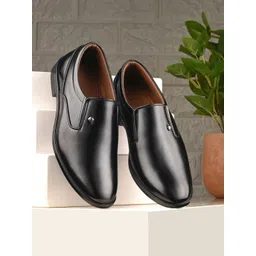 INVICTUS Men Round Toe Formal Slip-On Shoes-picture-16