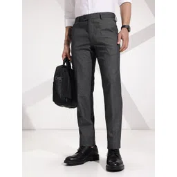 INVICTUS Men Slim Fit Formal Trousers-picture-18