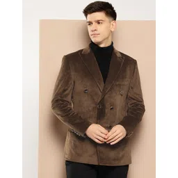 invictus Men Solid Double Breasted Party Blazer-picture-28