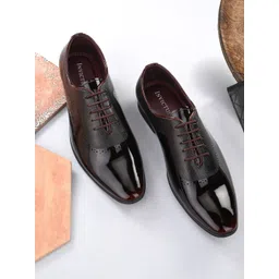 INVICTUS Men Solid Formal Derbys-picture-32