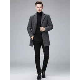 INVICTUS Men Solid Notched Lapel Collar Blazers-picture-28