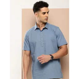 INVICTUS Men Solid Pure Cotton Slim Fit Casual Shirt-picture-27