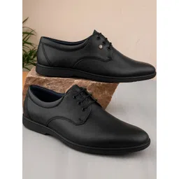 INVICTUS Men Textured Formal Derbys-picture-28