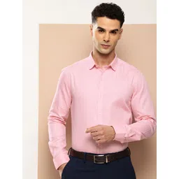 INVICTUS Men Textured Slim Fit Formal Shirt-image-16