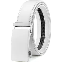 invictus Men White Genuine Leather Belt-picture-11