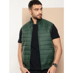 INVICTUS Mock Collar Sleeveless Padded Jacket-picture-16