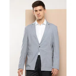 INVICTUS Notched Lapel Single-Breasted Blazer-picture-25