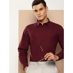 INVICTUS Pure Cotton Solid Formal Shirt-picture-12