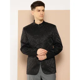 INVICTUS Self Design Slim Fit Bandhgala-picture-20