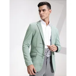 INVICTUS Slim Fit Solid Single Breasted Semiformal Blazer-picture-14
