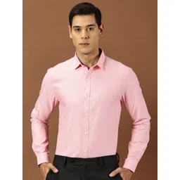 INVICTUS Slim Fit Spread Collar Long Sleeves Cotton Formal Shirt-picture-14