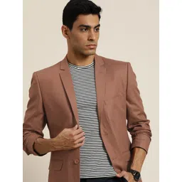 INVICTUS Solid Single-Breasted Slim Fit Casual Blazer-picture-36