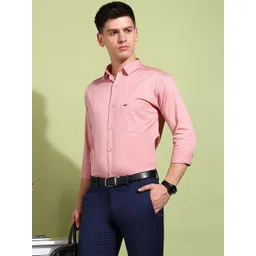 INVICTUS Spread Collar Long Sleeves Cotton Shirt image 4