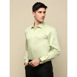 INVICTUS Standard Cotton Spread Collar Slim Fit Opaque Formal Shirt-picture-39