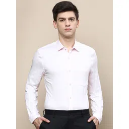 INVICTUS Standard Spread Collar Cotton Slim Fit Formal Shirt-picture-31