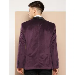 invictus Men Solid Single Breasted Party Blazer image 2