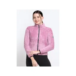 INVINCIBLE Pink Womens Double Sherpa Jacket-picture-12