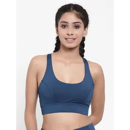 Invincible Women Cross Strap Sports Bra-picture-21