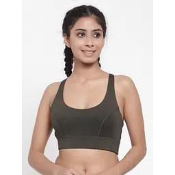 Invincible Women Cross Strap Sports Bra-picture-28