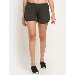 Invincible Women Double Layered Shorts-picture-17
