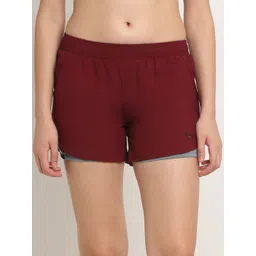 Invincible Women Double Layered Shorts-picture-18