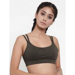 Invincible Women Double Strap Dare Sports Bra-picture-20