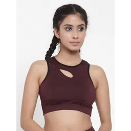 Invincible Women Front Hole Sports Bra-picture-32