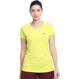 Invincible Women’s Athleisure Gym Yoga Solid Color Tee-picture-10