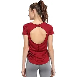 invincible Women's Solid Slim Fit T-Shirt-picture-11