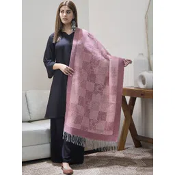 InWeave Floral Printed Acrylic Shawl-picture-26