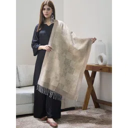 InWeave Floral Printed Acrylic Shawl-picture-27