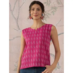 InWeave Print Cotton Top-picture-16