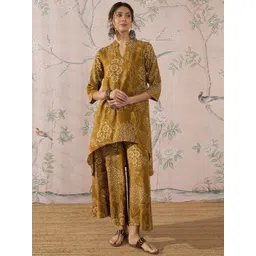 InWeave Women Floral Printed Kurta with Palazzo-picture-30