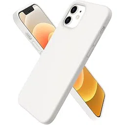 iPhone 12/12 pro Silicone Back Case | Shock Proof Design & Camera Protection | Premium Rubberised Apple iPhone 12/12 pro Cover (Microfiber Lining) | Ultra Smooth Silicone - Off White-picture-20