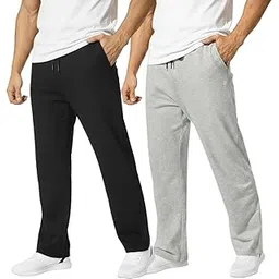 irana Men’s Warm Fleece Lower – Winter Lower for Men | Thick Fleece Track Pants | Thermal Winter Joggers | Soft, Cozy & Insulated Warm Pants | Perfect for Outdoor Walking, Gym-Pack of 2-picture-25