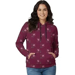 irana Women Hoodie |Lightweight Cotton Thin Hoodie for Women Ladies – Breathable Hooded Sweatshirt for Summer Wear, Casual Wear, Outdoor Walking, Travel, Gym, Morning Walk-Pack of 1-picture-1