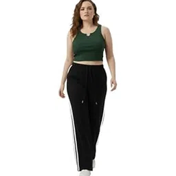 Women’s Crop Top & Jogger Set | Stylish Co-Ord Set for Women |Tracksuit for Girls & Women |Co-ord Set for Regular, Travel & Gym Wear|women co-ord set|crop top and Jogger set-image-0