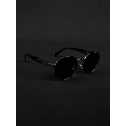 Irayz Unisex Round Sunglasses with Polarised and UV Protected 5203-Steel Grey-picture-27