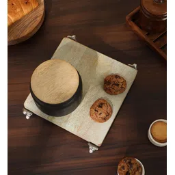 ireka homes IRTRV06 NATURAL WOODEN Trivet-picture-42