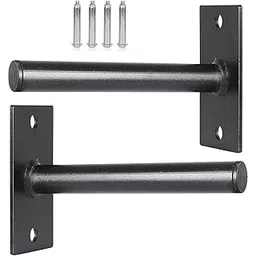 IRIS Fitness Wall-Mounted Weight Plate Storage Rack – Heavy-Duty Steel Organizer for 1-Inch Standard Plates, Space-Saving Home Gym Equipment-picture-11