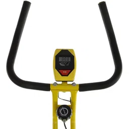 iris Foldable Exercise Bike 1.5KG Cast Iron Flywheel 220 lbs Capacity Folding Bike Exercise Bike image 2