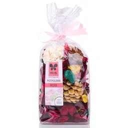 iris homefragrances IRIS Home Fragrance Rose Potpourri (140 gm) Set Of 2-picture-31