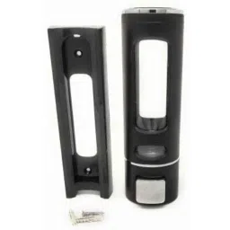 IRIS 350ml Plastic White Heavy Duty Wall Mount Liquid Soap Dispenser, T03 (Pack of 2)-picture-39