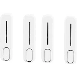 IRIS 350ml Plastic White Heavy Duty Wall Mount Liquid Soap Dispenser, T03 (Pack of 4)-picture-15