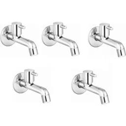 IRIS Dove Brass Chrome Finish Long Body Bib Tap (Pack of 5)-picture-38