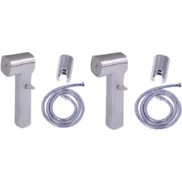 IRIS JAZZ Brass Chrome Finish Health Faucet Set (Pack of 2)-picture-30