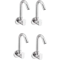 IRIS Ocean Brass Chrome Finish Sink Cock (Pack of 4)-picture-40