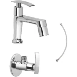 IRIS Passion 3 Pcs Brass Chrome Finish Pillar Cock, Connection Pipe &a; Angle Cock Set-picture-35